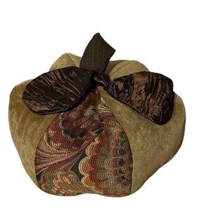 Woof & Poof Pumpkin Pillow/Decor